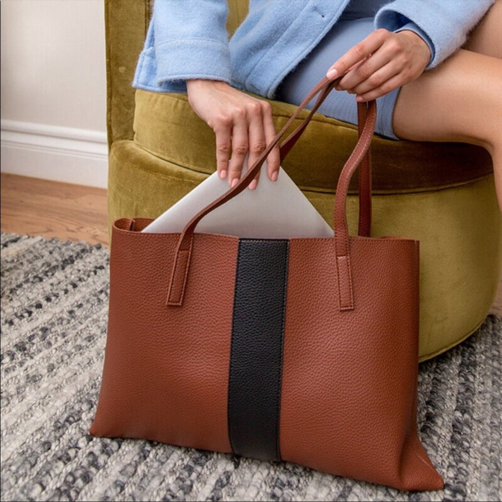 Vince Camuto Vegan Leather Tote